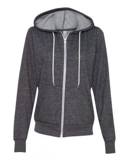 BELLA + CANVAS-Unisex Sponge Fleece Full-Zip Hoodie-3739